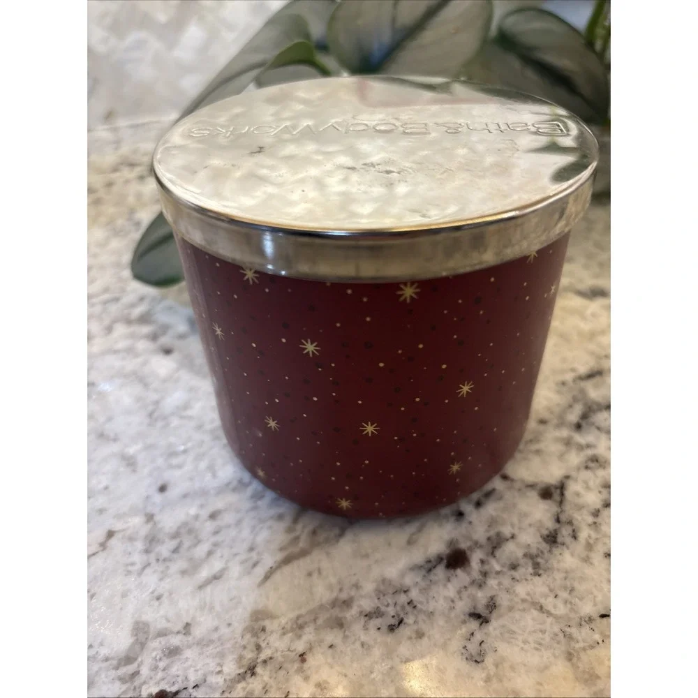 NEW 1 BATH & BODY WORKS COTTON CANDY CHAMPAGNE LARGE SCENTED‎ 3-WICK 14.5 CANDLE - Picture 8 of 11